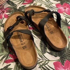 Sandels black brand new.